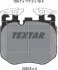 Комплект гальмівних колодок TEXTAR 2261801 (фото 2)