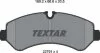 Комплект гальмівних колодок TEXTAR 2279101 (фото 5)