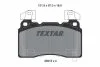 Комплект гальмівних колодок TEXTAR 2591503 (фото 2)