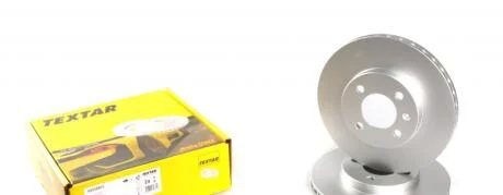 A_Диск гальмівний SEAT/VW Cordoba/Ibiza/Caddy/Polo "F D=256mm "83>> TEXTAR 92036803