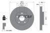A_Диск гальмівний LEXUS/TOYOTA ES/Avalon/Camry "F D=275mm "91>> TEXTAR 92077703 (фото 1)