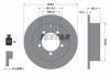 A_Диск гальмівний CHRYSLER/MITSUBISHI Sebring/Lancer/Outlander &quot;R D=262mm &quot;95-13 TEXTAR 92136103 (фото 1)