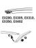 Щітка склоочисника каркасна задня 300мм ExactFit Rear Opel Astra J (EX310B) Trico EX310 (фото 4)