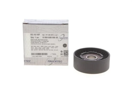 Шків для поліклинового ременя AUTOMOTIVE TRUCKTEC 02.19.187