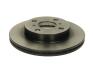 Диск гальмівний (1 шт.) TOYOTA Yaris \&#039;\&#039;F D=235mm \&#039;\&#039;99-05 TRW DF4112 (фото 1)