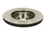 Диск гальмівний (1 шт.) TOYOTA Yaris \&#039;\&#039;F D=235mm \&#039;\&#039;99-05 TRW DF4112 (фото 2)