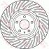 A_Диск гальмівний AUDI A4/A5/Q5 "F "D=345mm "08>> TRW DF6014S (фото 2)