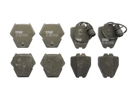 Колодка гальм. диск. AUDI A6 (4B, C5), A8 (4D2, 4D8, 4E_) передн. TRW GDB1371