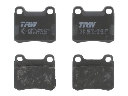 Колодка гальм. диск. MB 190 (W201) задн. TRW GDB294