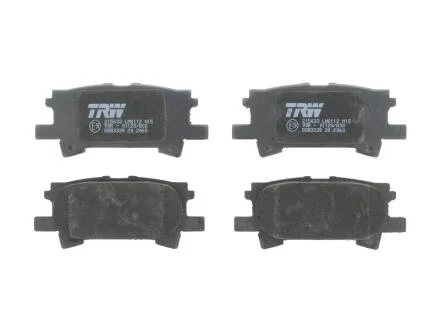 Колодка гальм. диск. LEXUS RX, задн. TRW GDB3339