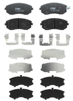 Колодка гальм. диск. SUBARU LEGACY IV передн. TRW GDB3371