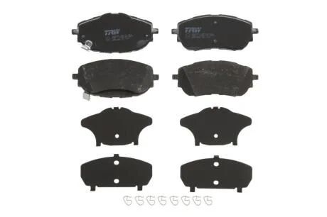 Колодка гальм. диск. TOYOTA AURIS 1.3-2.0 2012-, COROLLA 1.33-1.8 2013 - передн. TRW GDB3598