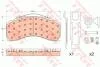 КМП гальмівних колодок TRW GDB5111 (фото 2)