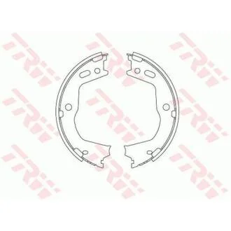 Колодки стоянкового гальма Hyundai Santa Fe (12-) TRW GS8803