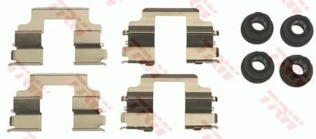 A_Монтажний комплект гальмівних колодок LAND ROVER Range Rover(L320,L322,L405) "R "09>> TRW PFK658