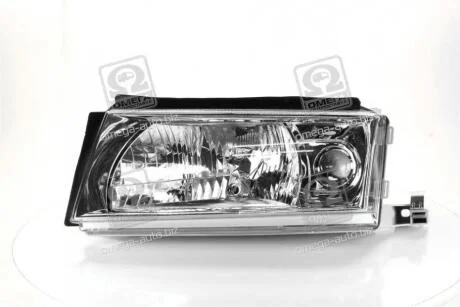 Фара ліва з моторчиком Skoda Octavia (00-) H3/H4 з ПТФ (20-6232-05-2B) TYC 206232052B