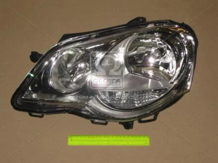Фара ліва з моторчиком VW Polo (05-) H1/H7 (20-A730-05-2B) TYC 20A730052B