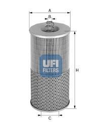 Масляний фiльтр UFI 25.465.00