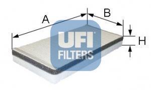Фiльтр салону UFI 53.162.00