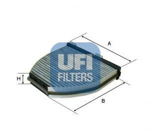 Фiльтр салону UFI 54.163.00