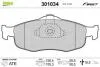 Гальмівні колодки дискові FORD Cougar/Mondeo/Scorpio "1,6-2,9 "F "86-01 Valeo 301034 (фото 1)