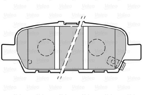 Гальмівні колодки First INFINITI/NISSAN/RENAULT G/Juke/Koleos "R "05>> Valeo 301148