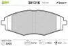Гальмівні колодки First CHEVROLET/DAEWOO Matiz/Lanos "F "97>> Valeo 301316 (фото 1)