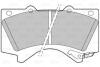 Гальмівні колодки дискові TOYOTA LandCruiser/Prado &quot;2,8-4,7 &quot;F &quot;08&gt;&gt; Valeo 301339 (фото 1)