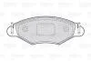 Гальмівні колодки дискові PEUGEOT 206 "1,1-1,9 "F "98>> Valeo 301461 (фото 2)