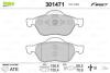 Гальмівні колодки дискові RENAULT Espace/Laguna &quot;1,9-3,5 &quot;F &quot;01-10 Valeo 301471 (фото 1)