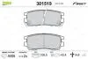 Гальмівні колодки дискові MITSUBISHI L400/Pajero/Sigma "2,4-3,5 "R "90>> Valeo 301519 (фото 1)