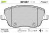Гальмівні колодки First SEAT/SKODA/VW Cordoba/Fabia/Polo "F "99-15 Valeo 301667 (фото 1)