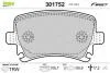 Гальмівні колодки дискові VAG A3/A4/A6/Q3/TT/Octavia/Caddy/CC/Golf/Passat/Touran "1,0-3,6 "R "99>> Valeo 301752 (фото 1)