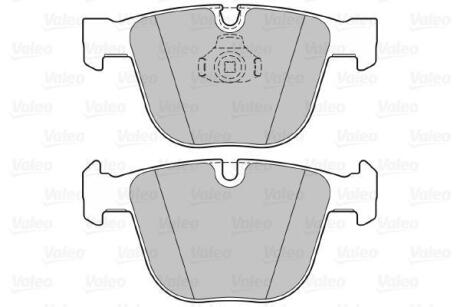 Гальмівні колодки дискові BMW 1/3/5/6/7/X5/X6 "3,0-6,0 "R "01>> Valeo 301820