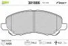 Гальмівні колодки дискові CHRYSLER/CITROEN/JEEP/MITSUBISHI/PEUGEOT Patriot/Galant "1,3-3,0 "F "99>> Valeo 301886 (фото 1)