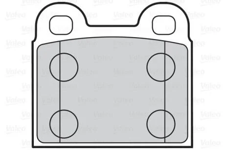 Гальмівні колодки First ALFA ROMEO/DAF/VOLVO/VW Spider/66/66/Kaefer "F "60-03 Valeo 302010