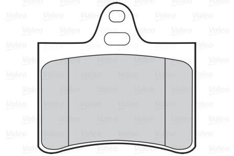 Гальмівні колодки дискові CITROEN C5 "1,6-3,0 "R "01-08 Valeo 302021