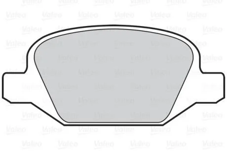 Гальмівні колодки First FIAT/LANCIA Panda/Ypsilon "R "99>> Valeo 302024