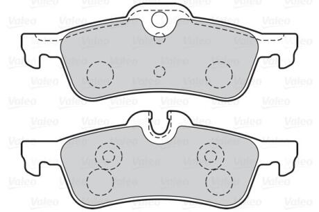 Гальмівні колодки дискові MINI Cooper/One/Works "1,4-1,6 "R "01-07 Valeo 302040