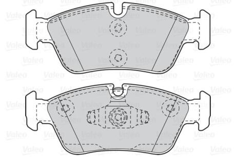 Гальмівні колодки дискові BMW 1(E87)/3(E90,91) "2,0 "F "03-11 Valeo 302050