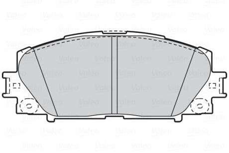 Гальмівні колодки First TOYOTA Yaris "F "05-20 Valeo 302076