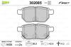 Гальмівні колодки дискові LEXUS/SUBARU/TOYOTA CT/Trezia/Auris/Corolla/Prius/Yaris &quot;1,0-1,8 &quot;R &quot;05&gt;&gt; Valeo 302085 (фото 2)