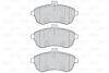 Гальмівні колодки First MB C-Class/E-Class/SLC/SLK &quot;F &quot;07&gt;&gt; Valeo 302088 (фото 1)