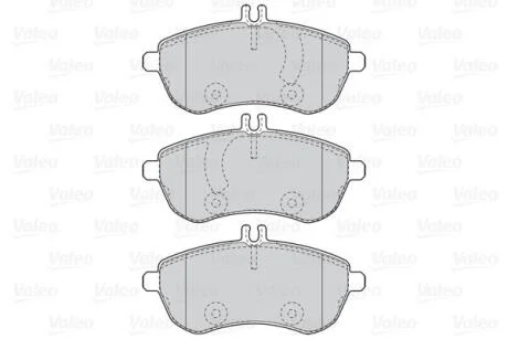 Гальмівні колодки First MB C-Class/E-Class/SLC/SLK "F "07>> Valeo 302088