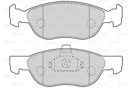 A_Гальмівні колодки дискові FIAT Punto/Punto Van "1,3-1,9 "F "99-09 Valeo 302104