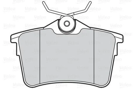 Гальмівні колодки дискові CITROEN/PEUGEOT Berlingo/308/Partner 1,2-2,0 "R "07>> Valeo 302116