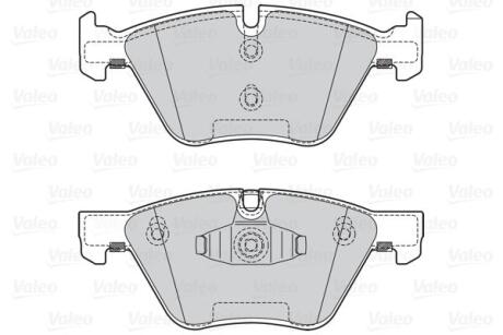 Гальмівні колодки дискові BMW 1/3 "1,6-3,0 "F "03-13 Valeo 302132
