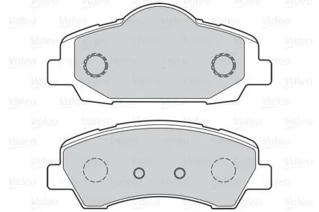 Гальмівні колодки дискові CITROEN/PEUGEOT C4/301/308 "1,2-2,0 "12>> Valeo 302155