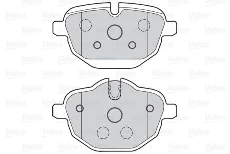 Гальмівні колодки дискові BMW 5/7/i8/X3/X4/Z4 "1,5-3,0 "R "08>> Valeo 302159