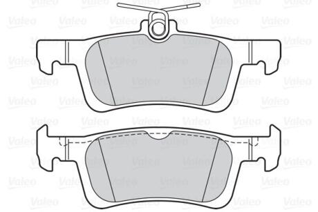 Гальмівні колодки дискові CITROEN/PEUGEOT 308/C4 "1,2-2,0 "R "09>> Valeo 302161